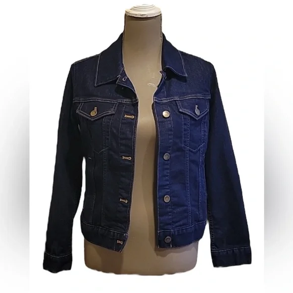 SOLD
Patagonia Iron Clad Women’s Dark Blue Denim Jean Jacket Size xs technical - Picture 3 of 4